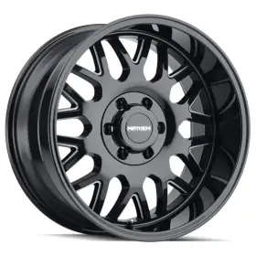 8110-2970bm Mayhem 20x9 Black Milled Wheel Tripwire 8110 8x170