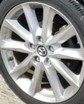 560-64940 Mazda 2017 3 Oe Wheel 18x7 Bright Silver 560-64940 Mazda 2017 3 Oe Wheel 18x7 Bright Silver