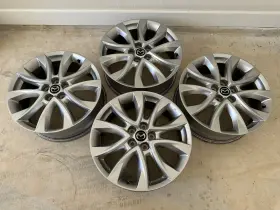 560-64955-ic Mazda 2013-2015 4 Genuine Cx-5 Wheel Aluminum 19x7 10 Curved Spokes Oem 2014