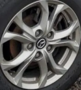 560-64990 Mazda 2021 Cx3 Oe Wheel 16x6-1/2 5 Spoke V