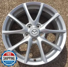 64923 Mazda Miata Mx-5 2009-2015 Wheel Rim Silver With Cap #b