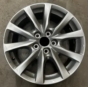 64957 Mazda 17 Inch 17x7.5 Oem Silver Aluminum Alloy Wheel Rim For 2014-2017 6