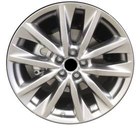 Mazda 9965038500 20 Inch 20x8.5 Oem Light Hyper Silver Wheel For 2016-2023 Cx-9