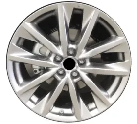 9965038500 Mazda 20 Inch 20x8.5 Oem Light Hyper Silver Wheel For 2016-2023 Cx-9