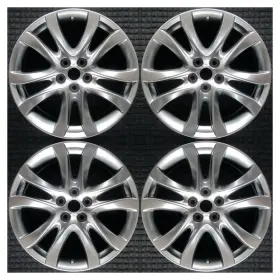 9965077590 Mazda Set 2014 2015 2016 2017 2018 6 Oem Factory Dark Hyper Wheels Rims 64958
