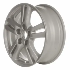9965486560 Mazda 16x6.5 5 Double Spoke Refurbished Aluminum Wheel Painted Silver 560-64870