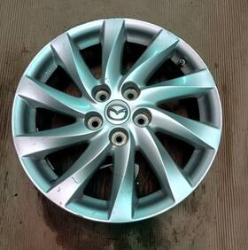 Mazda 9965517070 2011-2013 6 17x7 5 Lug Alloy 10 Spoke Wheel Rim Oem