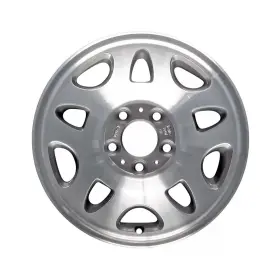 Zzm837600a Mazda Used Machined And Painted Silver Aluminum Wheel 15 X 7