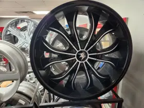 342-2809b Mazzi Set Of 4 342. 20x8.5 5x112/5x120 35mm. Gloss Black/macined