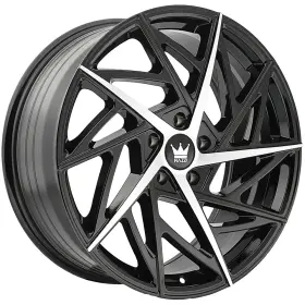 377-2865b Mazzi 377 Freestyle 20x8.5 5x4.5 Inch 35mm Black/machined Wheel Rim 20
