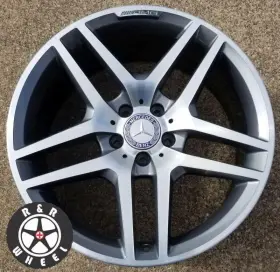 85398 Mercedes E350 E400 E550 2014-2017 Factory Oem Wheel 18x8.5 Rim With Cap #r