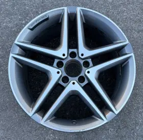 A1764010000 Mercedes Mercedes-benz 18 Inch A45 Amg 2015 Single Alloy Wheel Used Silver And Gray