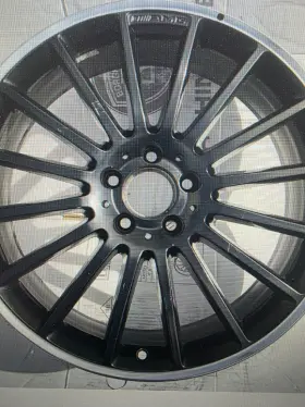 2044014802 Mercedes-amg 19 Inch Front C63 Factory Wheel Reconditioned 85166 2011-16
