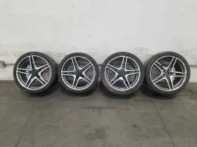 2054016300 Mercedes Amg 2017 C 63 S 19 Inch Wheel / Tire Set - #3490 Kk3
