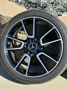 Amg1975et331985et525112gbpf Mercedes-amg Genuine Used 19 Inch C43 4 Wheels 5x112 W205 W206 W204 C300 C200