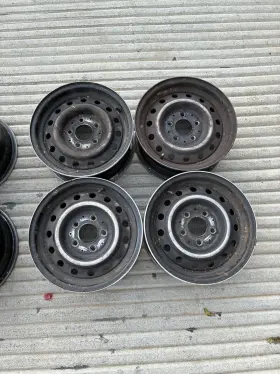 1234001502 Mercedes-benz 6 Inch Alloy Steelie Wheels W123 W116 R107 Etc