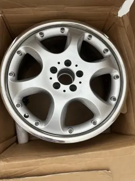 1294001902 Mercedes-benz 2002 R129 Silver Arrow Wheels Front Only