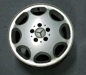 1404000902 Mercedes-benz W140 S500 S320 7.5 X 16 R16 Wheel Rim Silver Oem