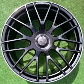 190-401-07-00-7x71 Mercedes-benz 4 Perfect Factory Amg Gt Wheels Genuine Oem Sls Sls63 Gts S Black