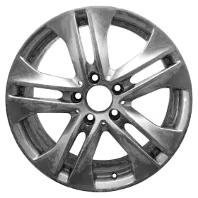 560-85124 Mercedes-benz 196743093772 Refurbished 17x8.5 Painted Silver Wheel Fits 2010-2011 E350