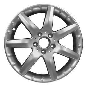Mercedes-benz 196743095547 Refurbished 17x7.5 Painted Silver Wheel Fits 2002-2005 C230 560-65261