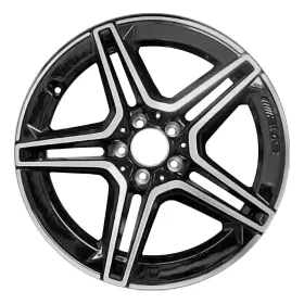 Mercedes-benz 196743302782 Used Oem Rear Aluminum Wheel 18x8.5 Machined And Gloss Black For 2019-2023 C300