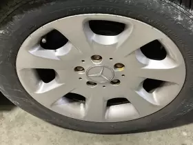 2034012802 Mercedes-benz 2006 C350 Oem Rim Factory Wheel 16 Inch X 7 Spoke Scuffs 05