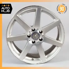 2044019802 Mercedes-benz W204 C250 C63 Amg Front Wheel Rim 8 X 18 Inch Silver Oem