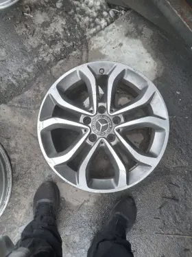 2054010200 Mercedes-benz Used Wheel Fits 2018 C-class 205 Type Sdn C300 17x7 10 S