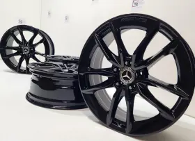 2054010701 Mercedes-benz 19 Inch C43 C450 Amg Factory Oem Black Original Wheels Rims 2018-2023