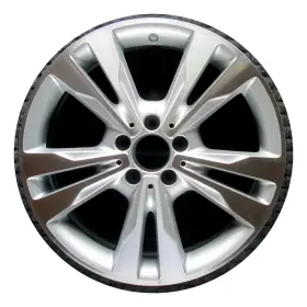 20540128027x21 Mercedes-benz Ships Today Wheel Rim C Class C300 C300d C350e Front Silver Oe 8