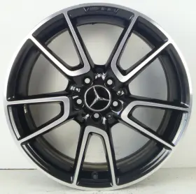 20540149007x23 Mercedes-benz Genuine Oem 2016 2017 2018 2019 C43 C450 Front 19 Inch Wheel Rim Black