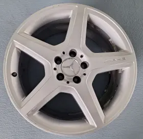 A2114016602 Mercedes-benz 2114016602 08 W211 E55 E350 Amg 8.5 18 Inch Wheel Rim 5 Spoke Front Oem