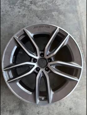 Mercedes-benz 2134014900 Oem Amg Wheel From 2020 E53 Cracked Inner Rim Good Repair Candidate