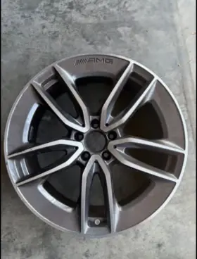 2134014900 Mercedes-benz Oem Amg Wheel From 2020 E53 Cracked Inner Rim Good Repair Candidate