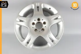 2204012402 Mercedes-benz W220 S430 S500 Rear Wheel Rim Silver 7.5 X 17 Inch Oem