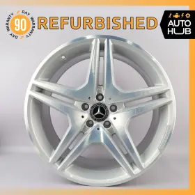 2214016302 Mercedes-benz W216 Cl63 Amg Cl550 9.5 X 20 Inch Rear Wheel Rim Silver Oem