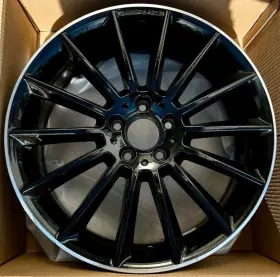 2234011500 Mercedes-benz 21-23 Amg S500 S580 Oem Wheel Rim Front 65603 Black Cnc Lip