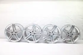 2304014602 Mercedes-benz 2007 Sl550 R230 Roadster #360 Factory Wheels Sl 19 Inch 5 Twin Spoke Set