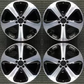 2534011000647x23 Mercedes-benz E300 Machined With Black Pockets 19 Inch Oem Wheel Set 2016 To 2023
