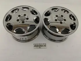 560-65170 Mercedes-benz Sl320 R129 Set Of Two 16x8 Alloy 12 Hole Chrome Wheels Fits 96 97 98 560-65170 Mercedes-benz Sl320 R129 Set Of Two 16x8 Alloy 12 Hole Chrome Wheels Fits 96 97 98