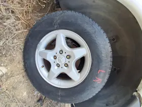 560-65181 Mercedes-benz Wheel 163 Type Ml320 16x6-1/2 Alloy 5 Spoke Fits 98-99 Ml-class 1575090