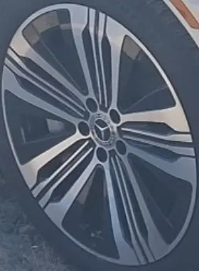 560-65617 Mercedes-benz 2022 Eqs-class Oe Wheel 297 Type 20x8-1/2 5 Spoke Triple