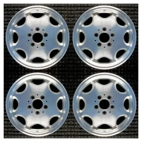 66031002 Mercedes-benz Set 1998 1999 2000 C230 C280 C300 Oem Factory Wheels Rims 65190