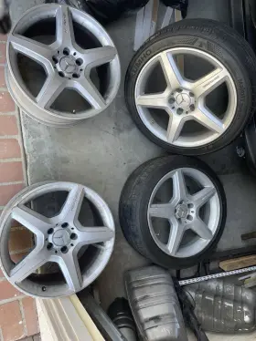 E1345 Mercedes-benz 8.5j 19h2 Original Amg Wheels Sit On Cars Rims For 2009 E550