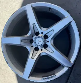85284 Mercedes-benz Sl550 2013 19 Inch X 9.5 Rear Amg Factory Oem Stock Wheel Rim