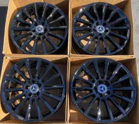85519 Mercedes-benz 85374 19 Inch C Class Amg 2015-20 Factory Wheels Oem Rims Gloss Black