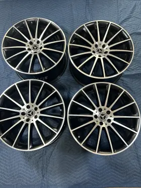 A1674013500 Mercedes-benz W167 Gle Class Amg Wheels 21 Inch Staggered Gloss Blk Low Miles Oem 350 450