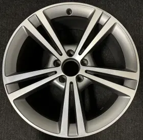 A1774010800 Mercedes-benz Cla250 2020 2021 85772 Aluminum Oem Wheel Rim 19 X 7.5 Cnc Dark Silver