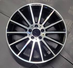 Mercedes-benz A1774011600 A220 A250 A-class 2019 - 2022 85726 Oem Wheel Rim 18 X 7.5 Cnc Black